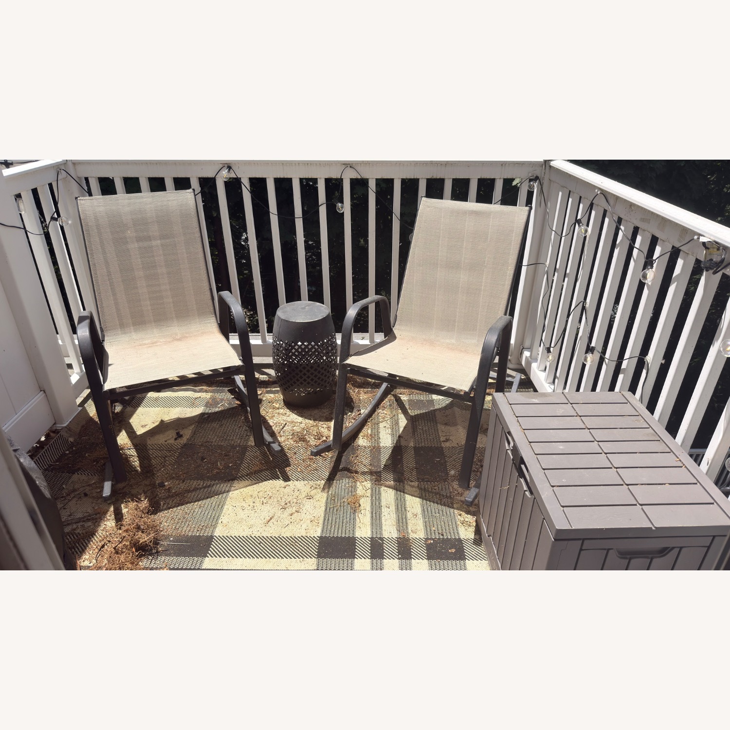 At Home Outdoor Rocking Chairs - image-1