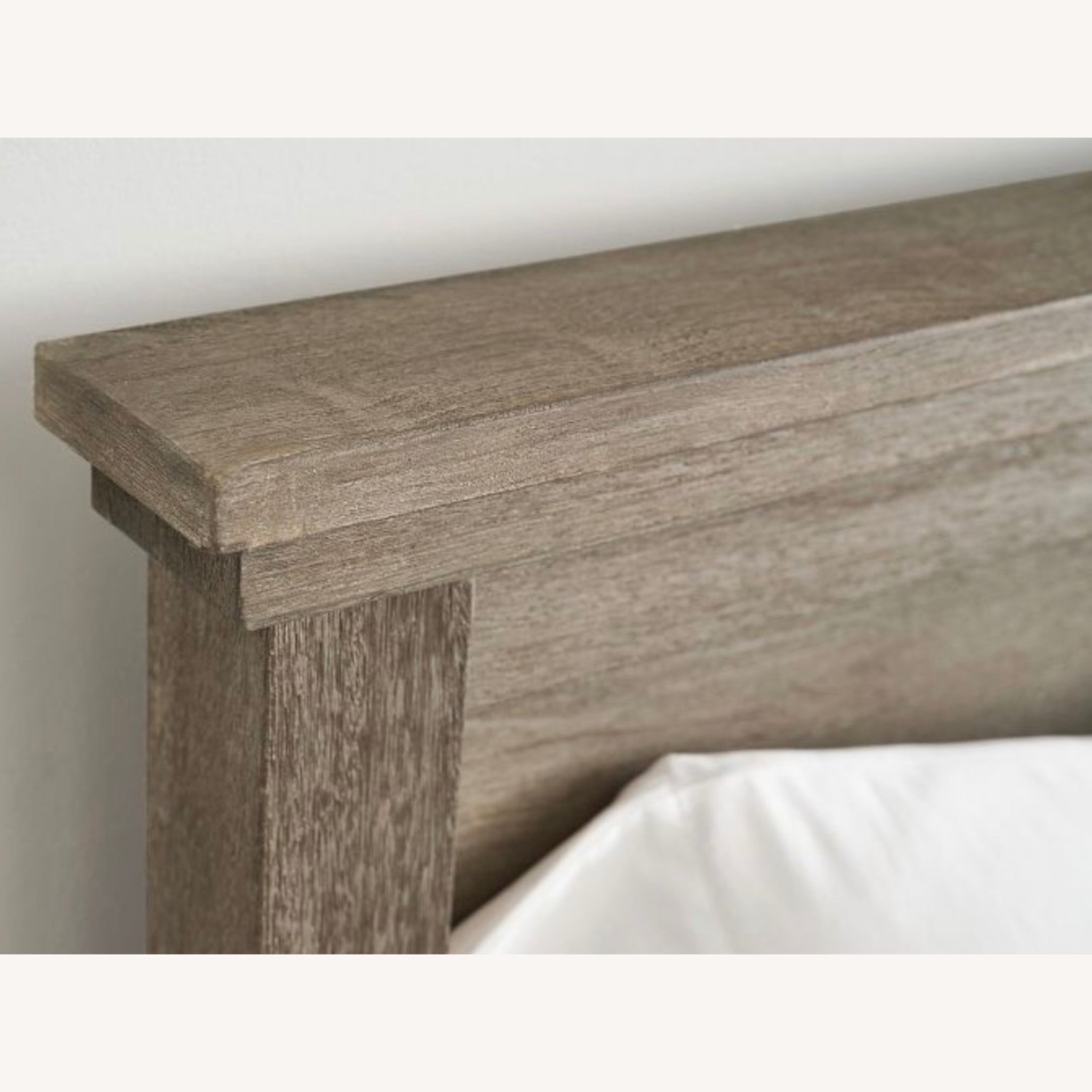 Pottery Barn Farmhouse Wood Queen Bed - image-3