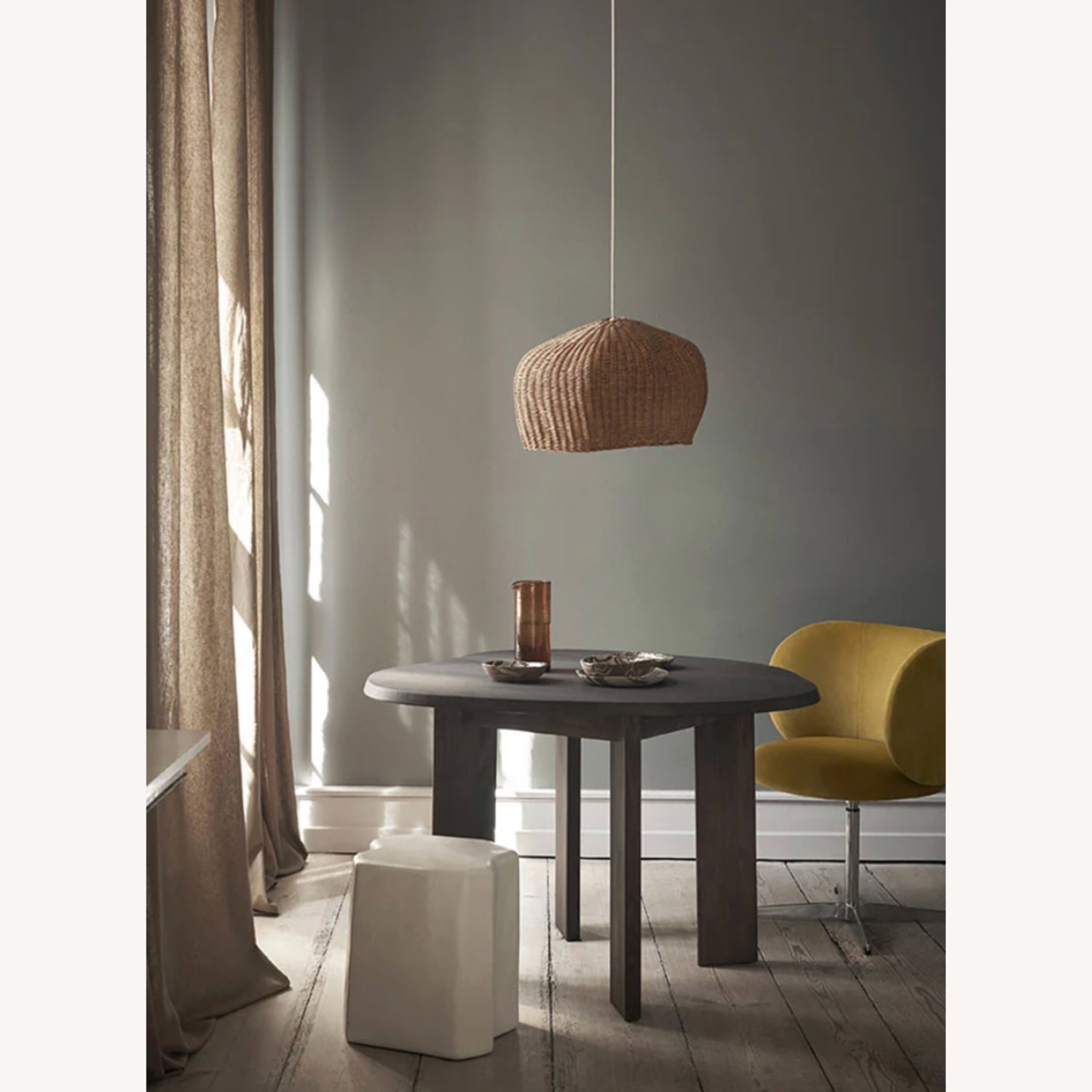 Tarn Dark Brown Wood Dining Table - image-4