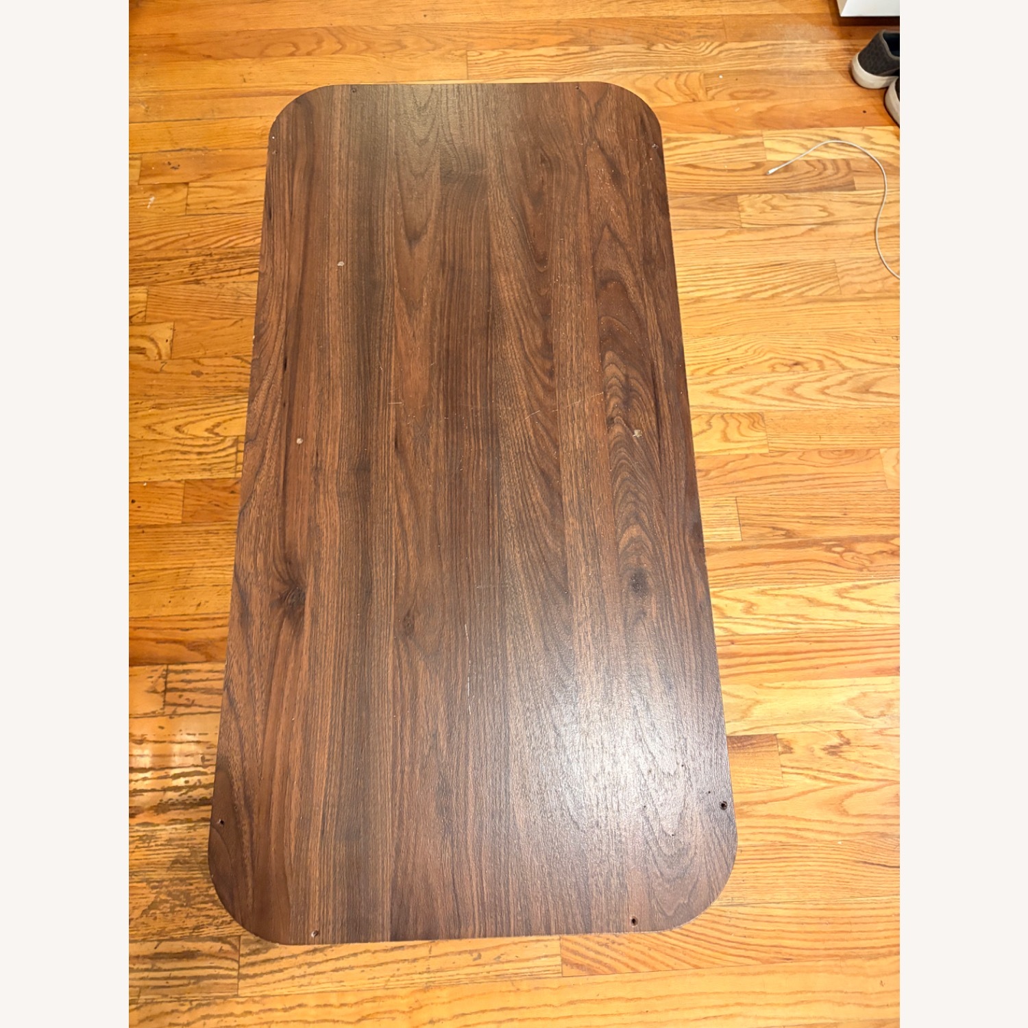 Izzy Dark Brown Wood Coffee Table - image-4