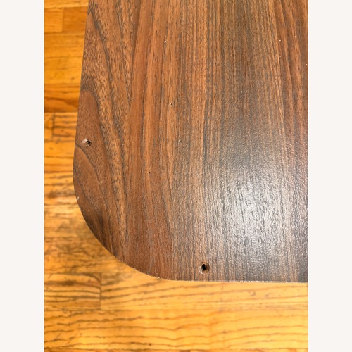 Used Izzy Dark Brown Wood Coffee Table for sale on AptDeco