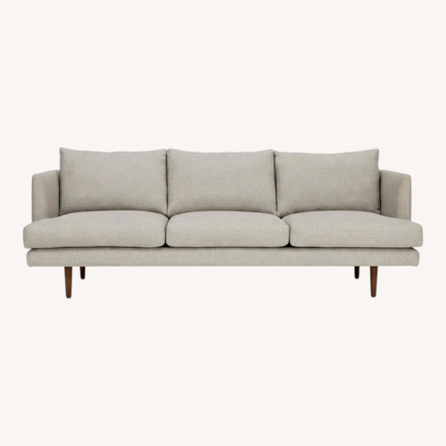 Used Article Burrard Dark Gray Fabric 3+ Seater Sofa for sale on AptDeco
