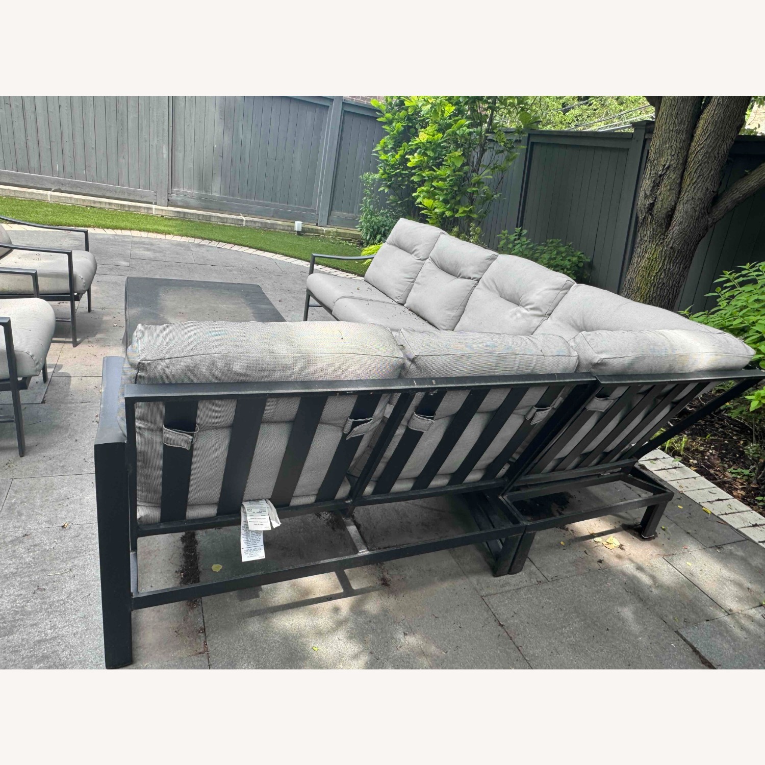 Premium Weather Resistant Outdoor Couch/Chair Set - image-3