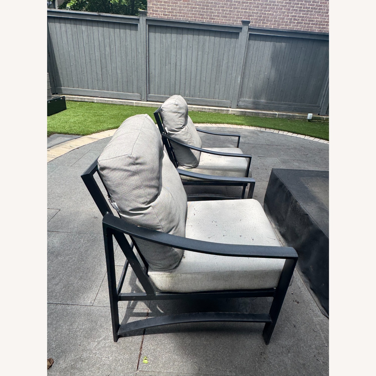 Premium Weather Resistant Outdoor Couch/Chair Set - image-6