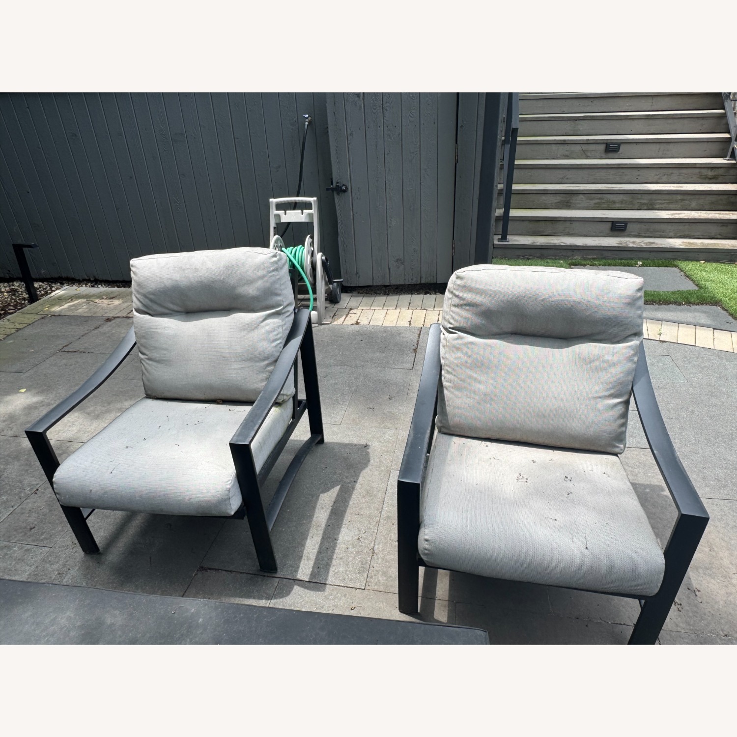 Premium Weather Resistant Outdoor Couch/Chair Set - image-7