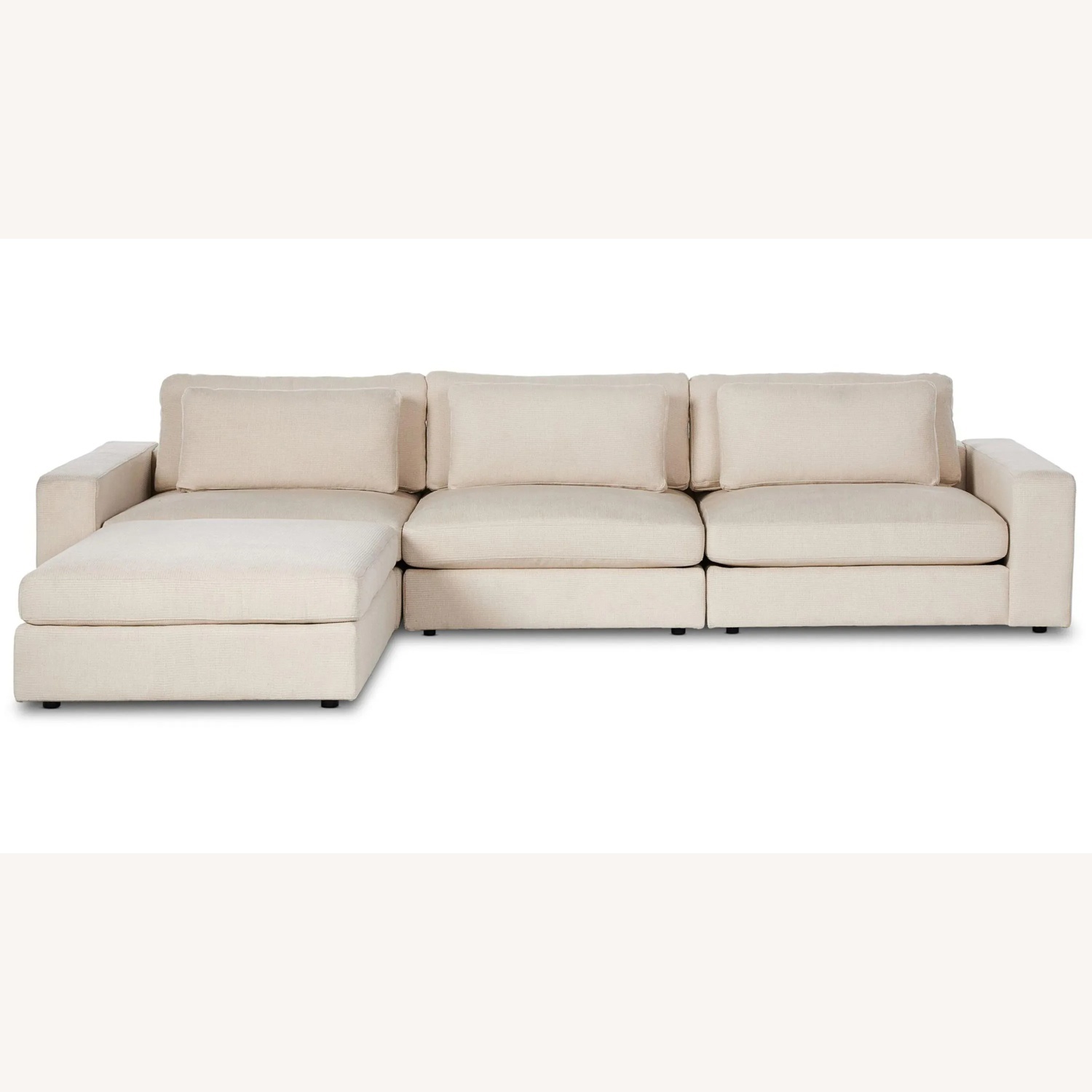 White Sectional Sofa  - image-4