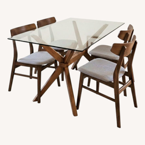 Used Dining Table With Chairs  for sale on AptDeco