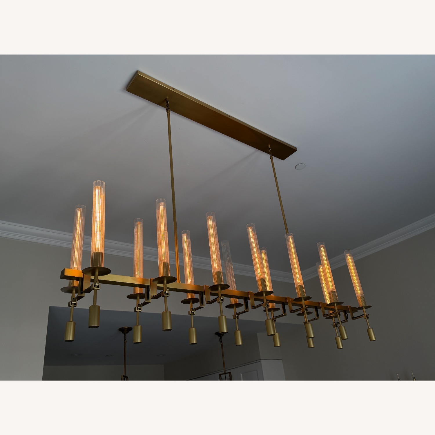 Restoration Hardware Fontanelle Linear Chandelier - image-3