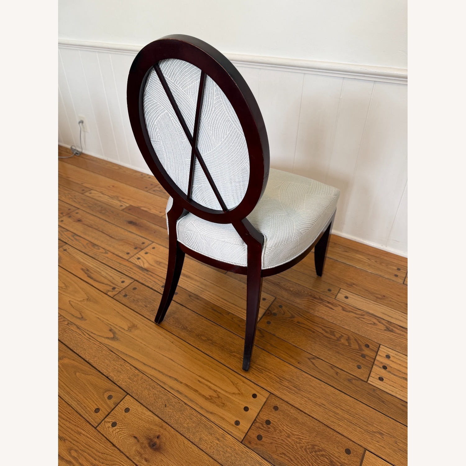 Baker Furniture Dark Brown Wood Dining Chair - image-4