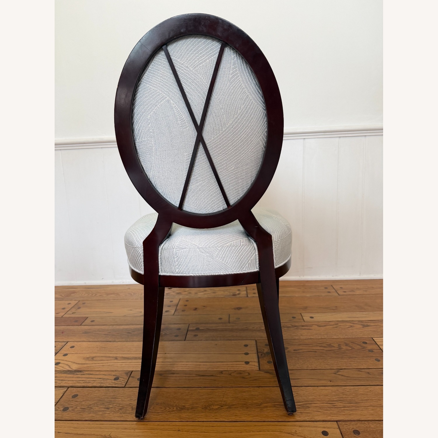 Baker Furniture Dark Brown Wood Dining Chair - image-5