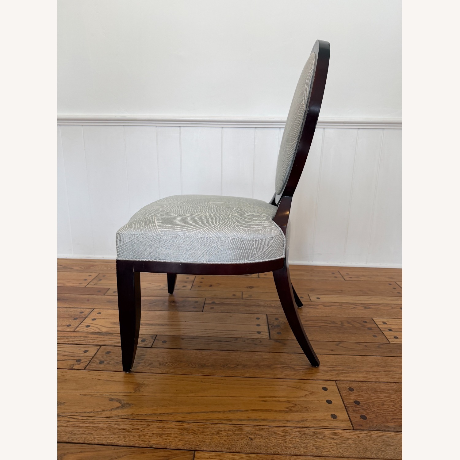 Baker Furniture Dark Brown Wood Dining Chair - image-6