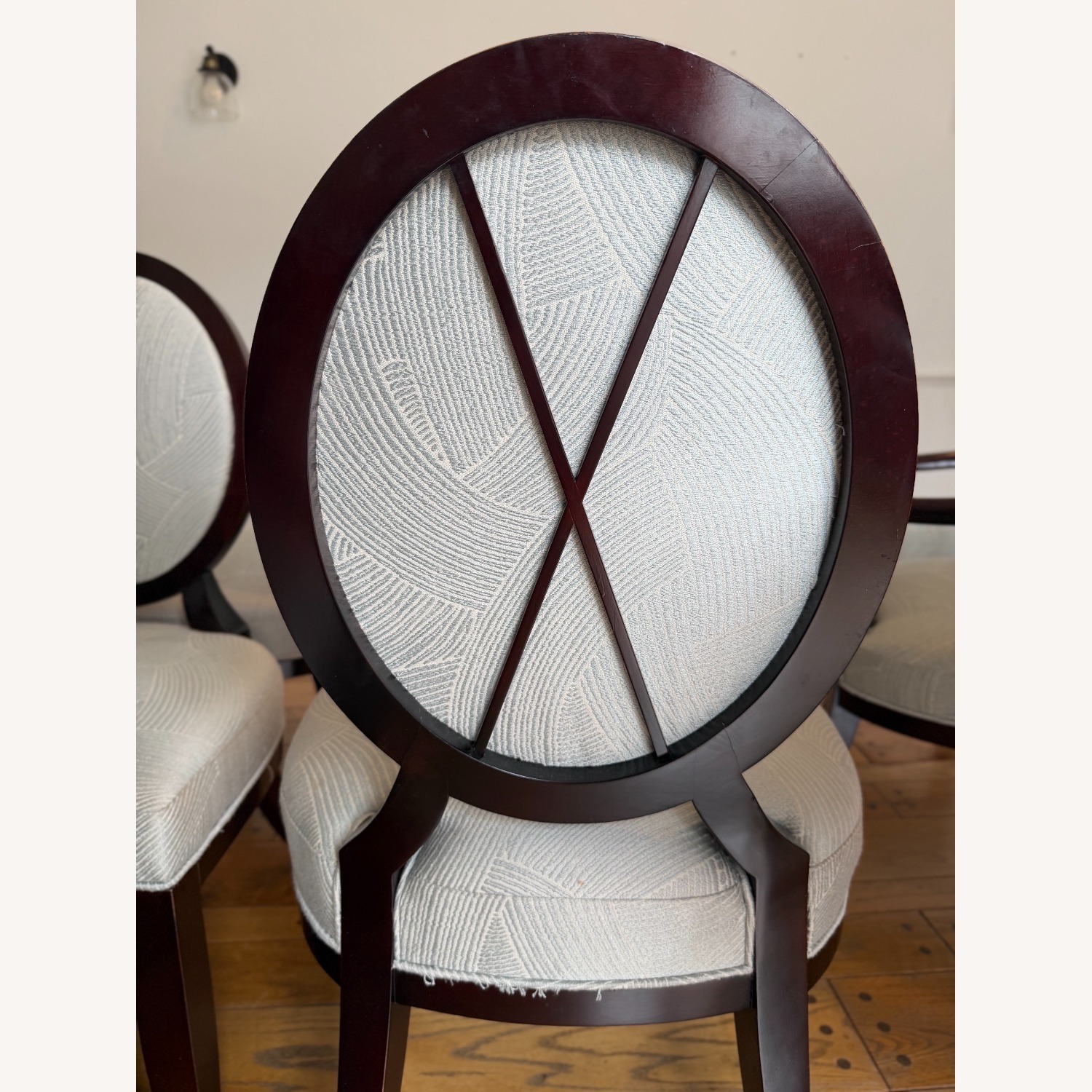 Baker Furniture Dark Brown Wood Dining Chair - image-7
