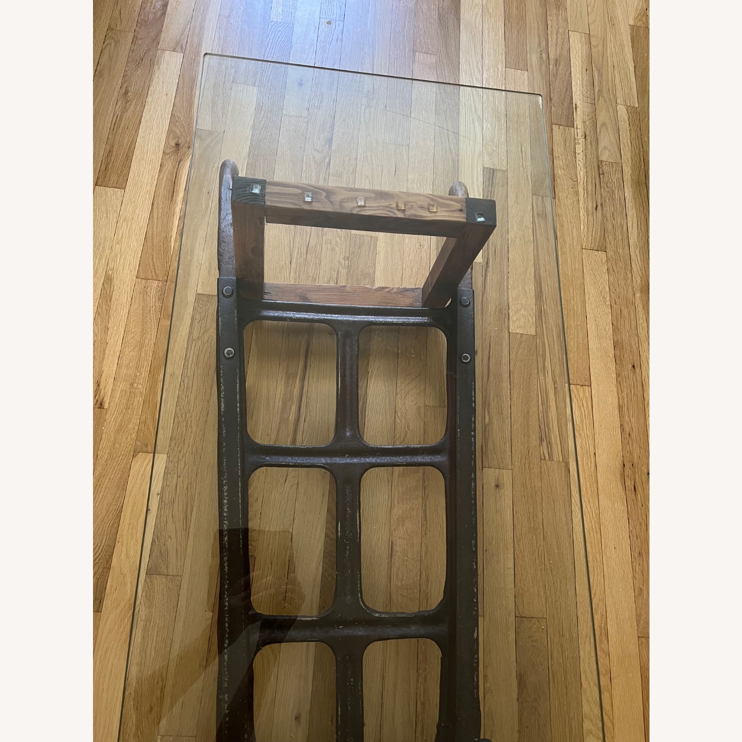 Vintage/Antique Metal Coffee Table - image-9