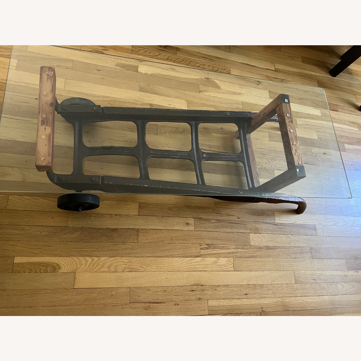 Vintage/Antique Metal Coffee Table - image-3