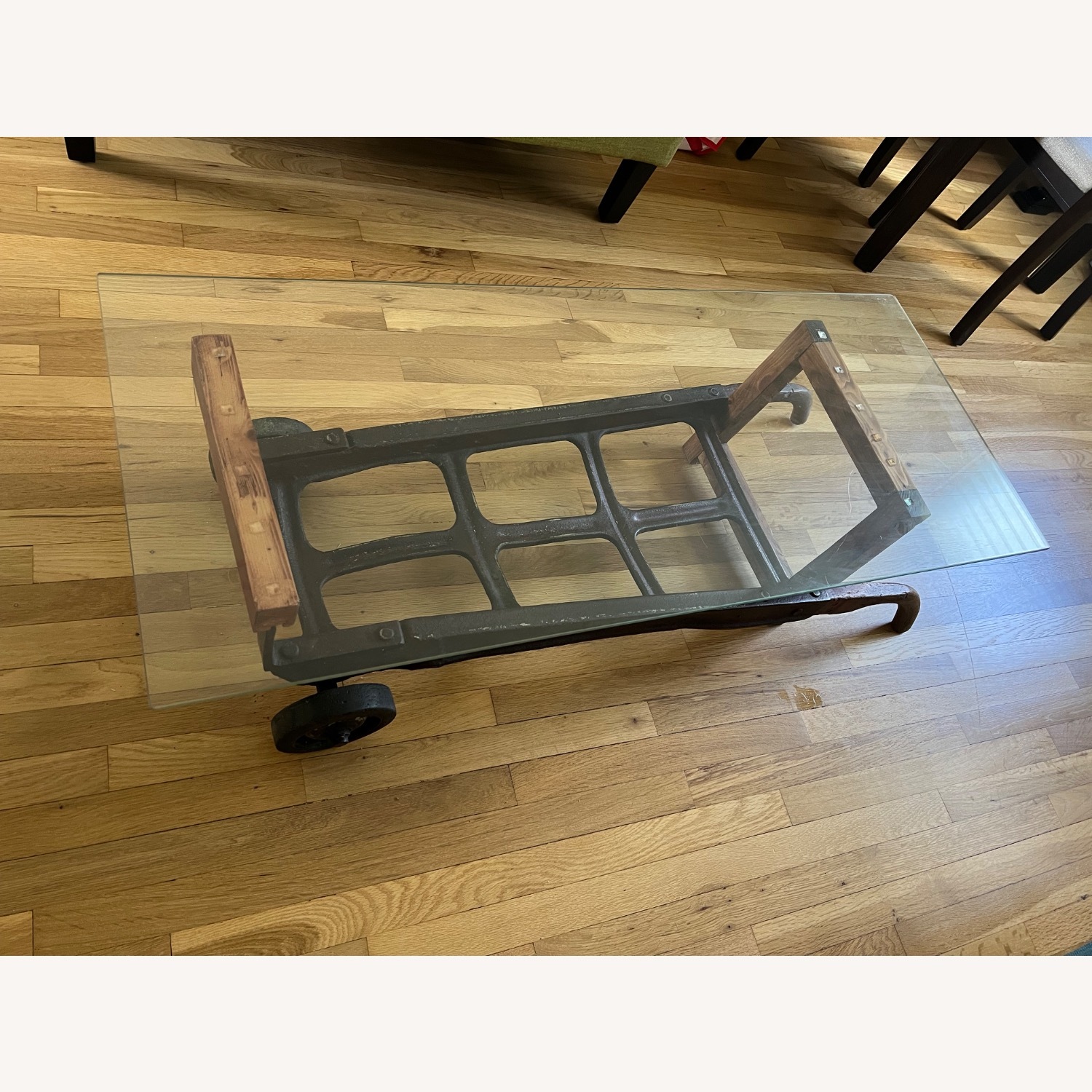 Vintage/Antique Metal Coffee Table - image-2