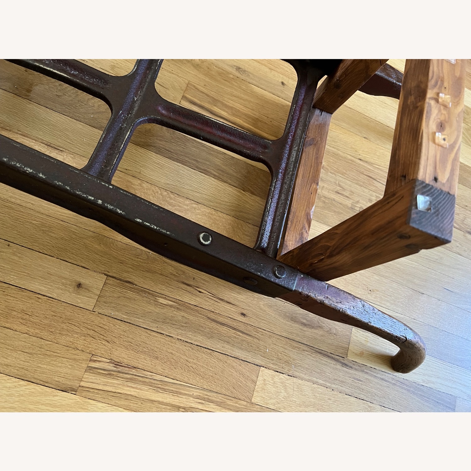 Vintage/Antique Metal Coffee Table - image-13