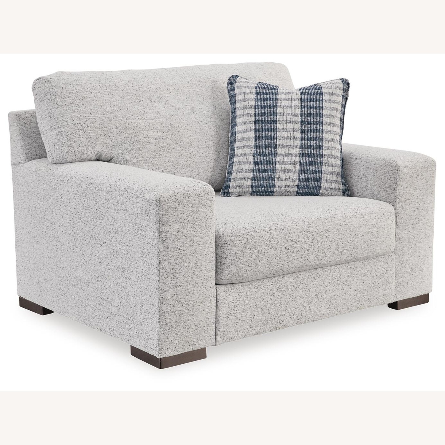 Ashley Furniture Belvoir Light Gray Fabric Accent Chairs - image-4