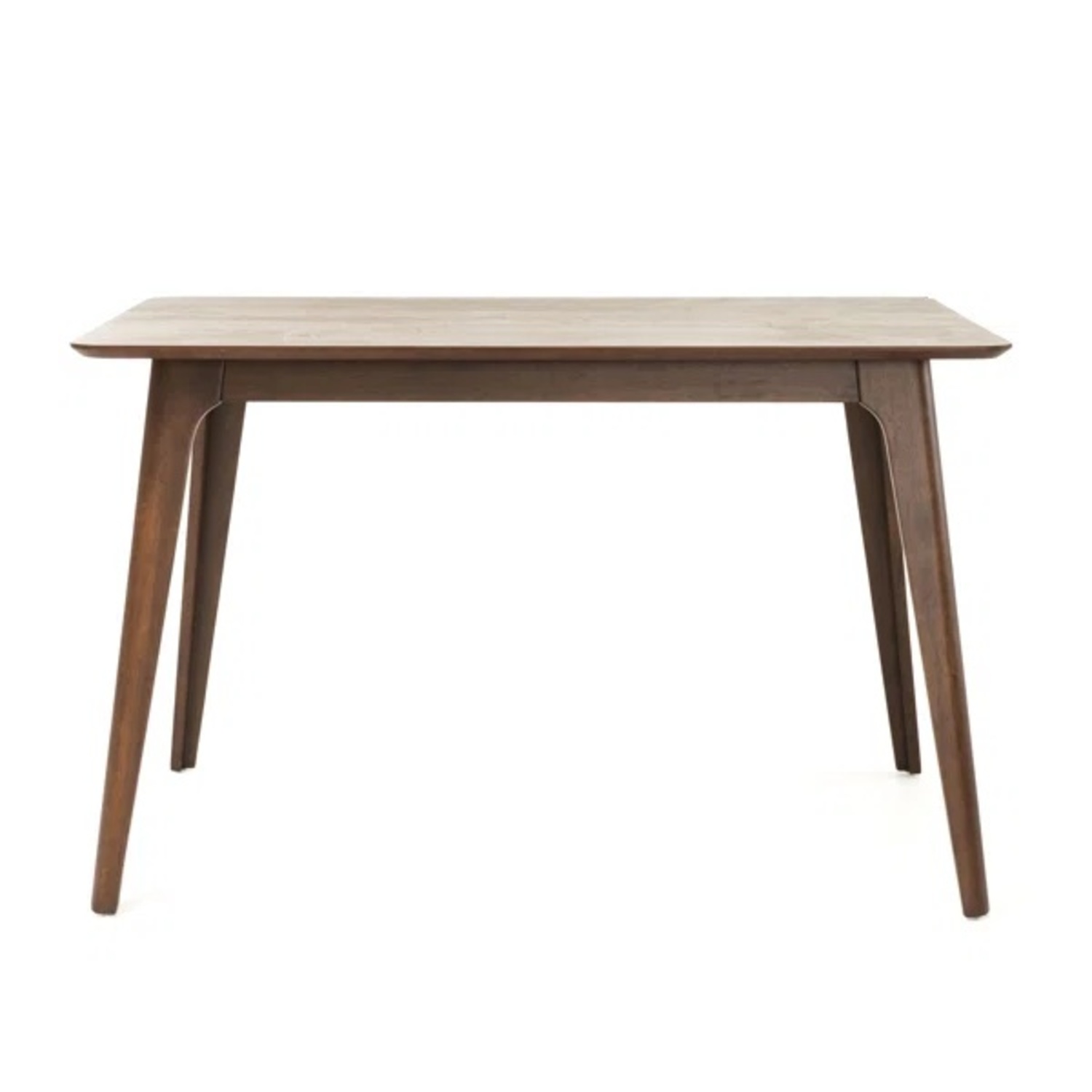 Dark Brown Wood Dining Table - image-4