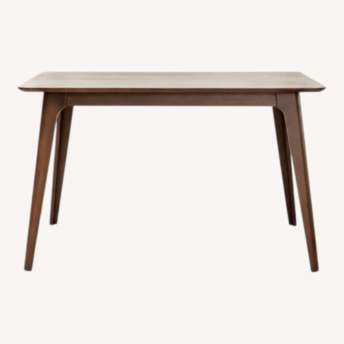 Used Dark Brown Wood Dining Table for sale on AptDeco