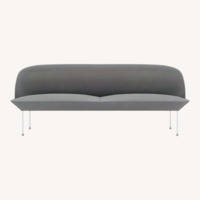 Design Within Reach Gray 3-Seater Oslo Sofa