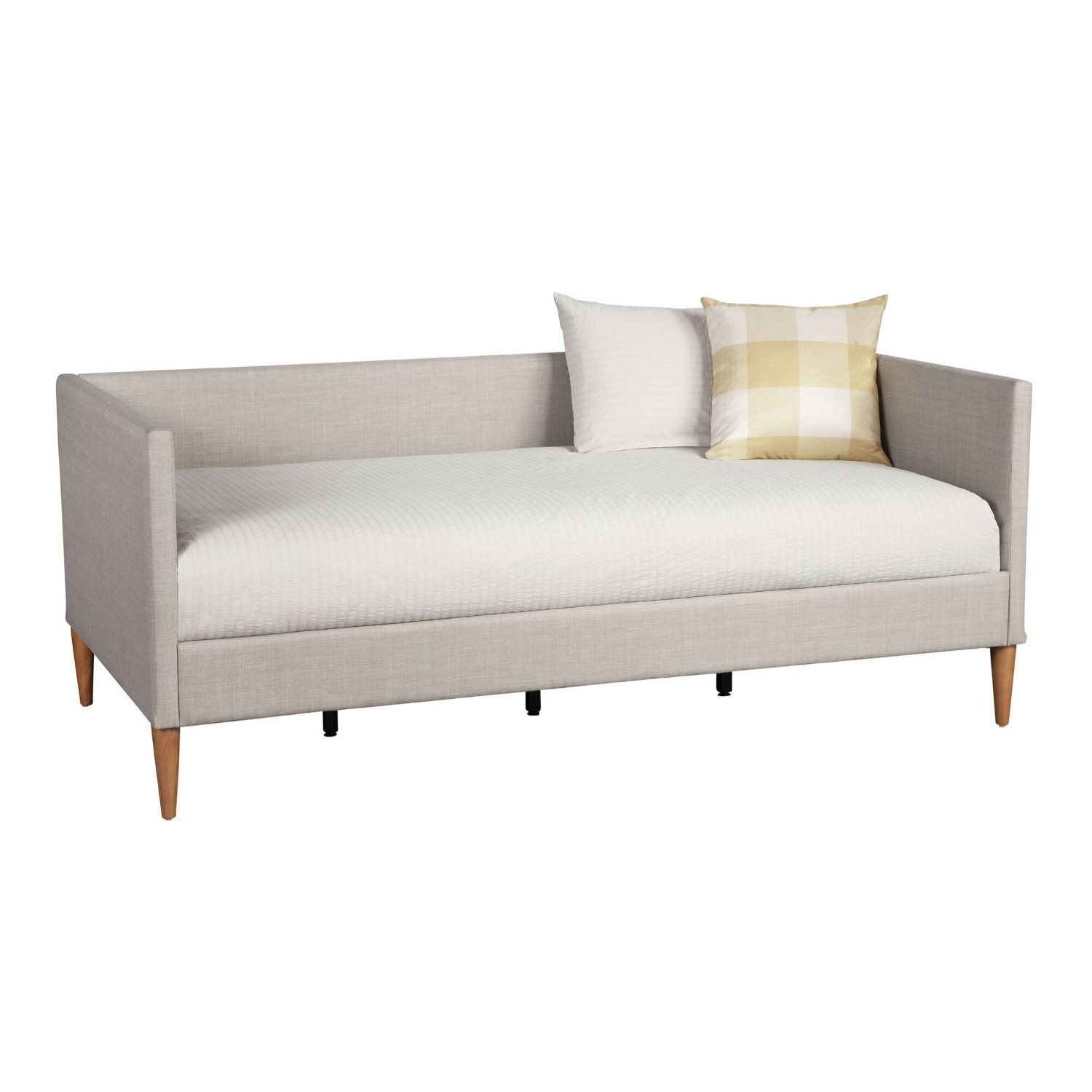 World Market Light Gray Daybed - image-4