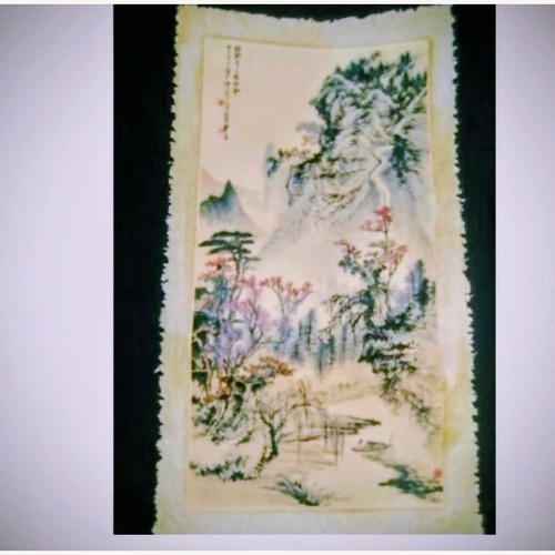 Used Zhang Wu Scroll Signed  for sale on AptDeco