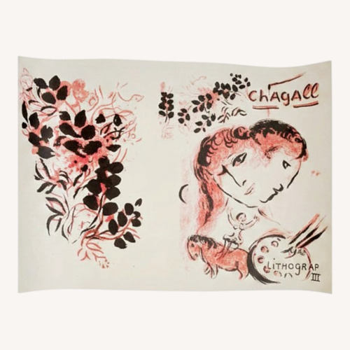 Used Antique Marc Chagall A Rare Piece Wall Art for sale on AptDeco