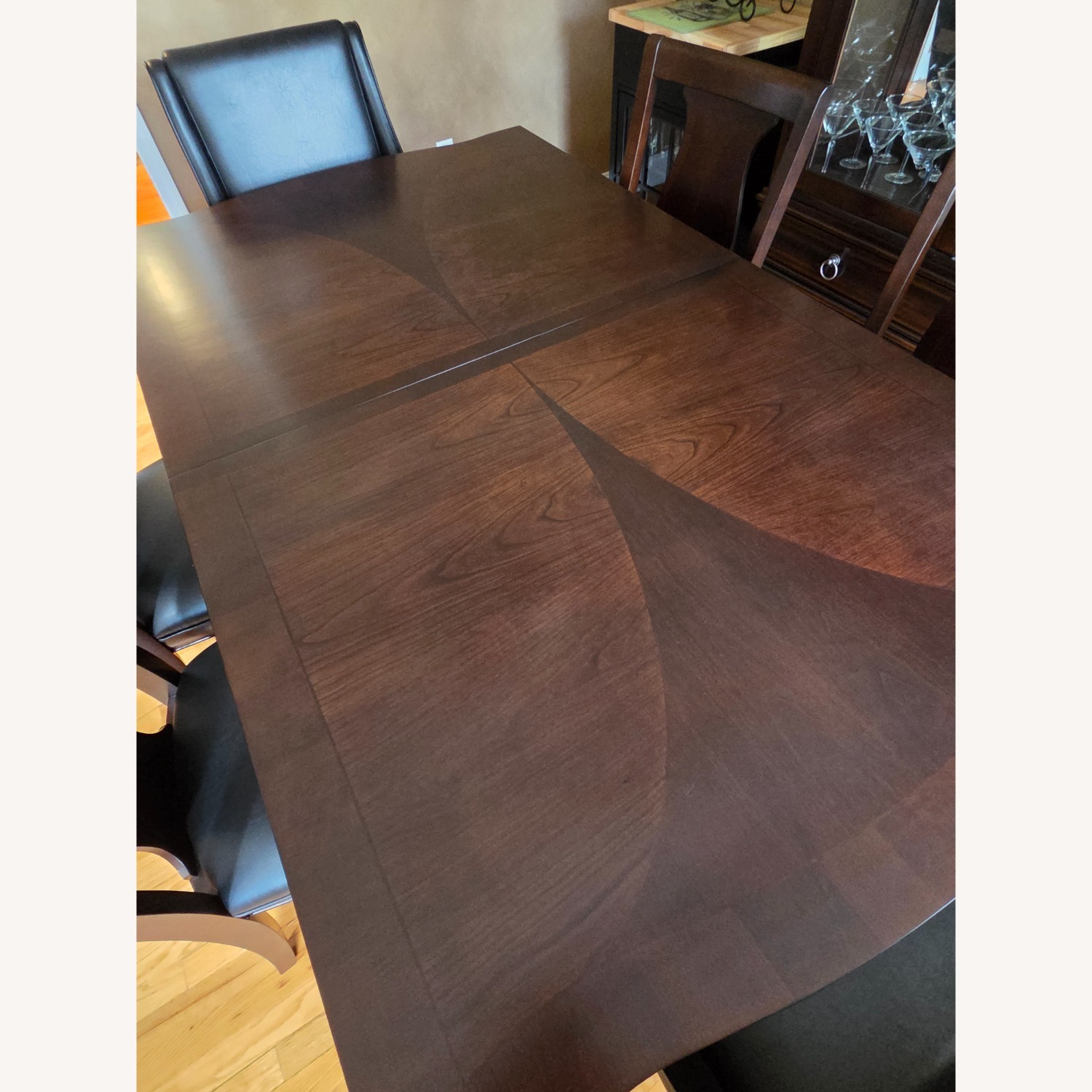Dark Brown Dining Table - image-3