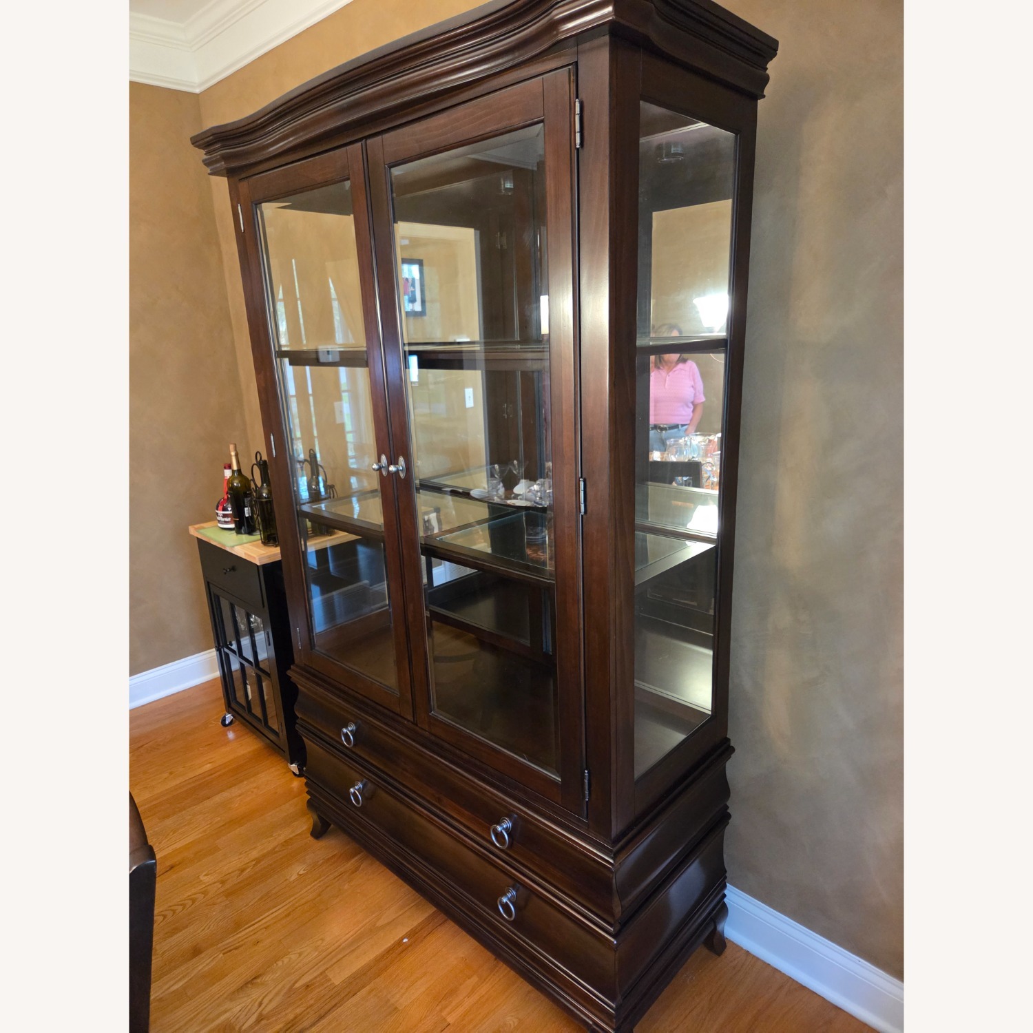 Dark Brown Dining Table - image-2