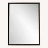 Restoration Hardware Black Wall Mirror
