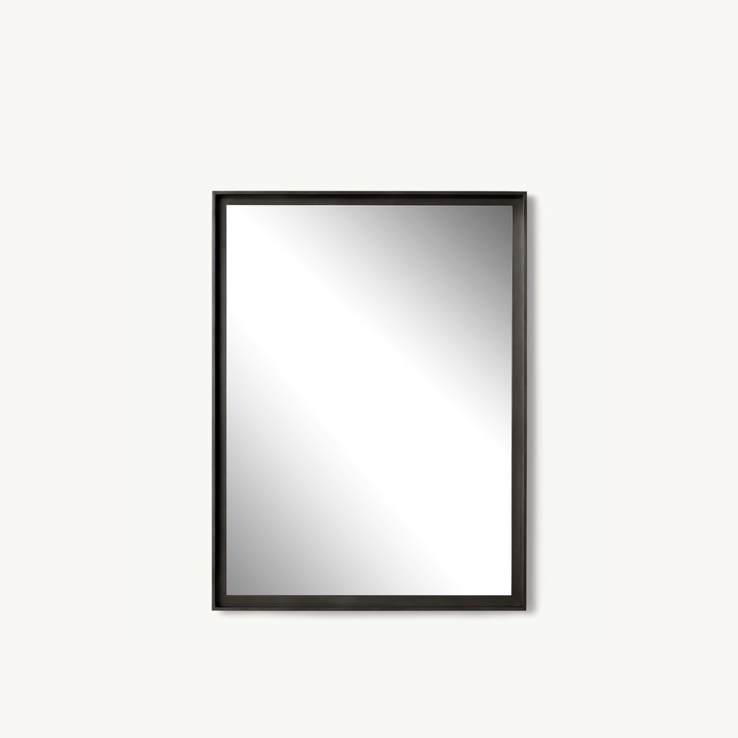 Restoration Hardware Black Wall Mirror - image-2