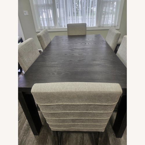 Used Ashley Furniture Bellvern Black Dining Set for sale on AptDeco