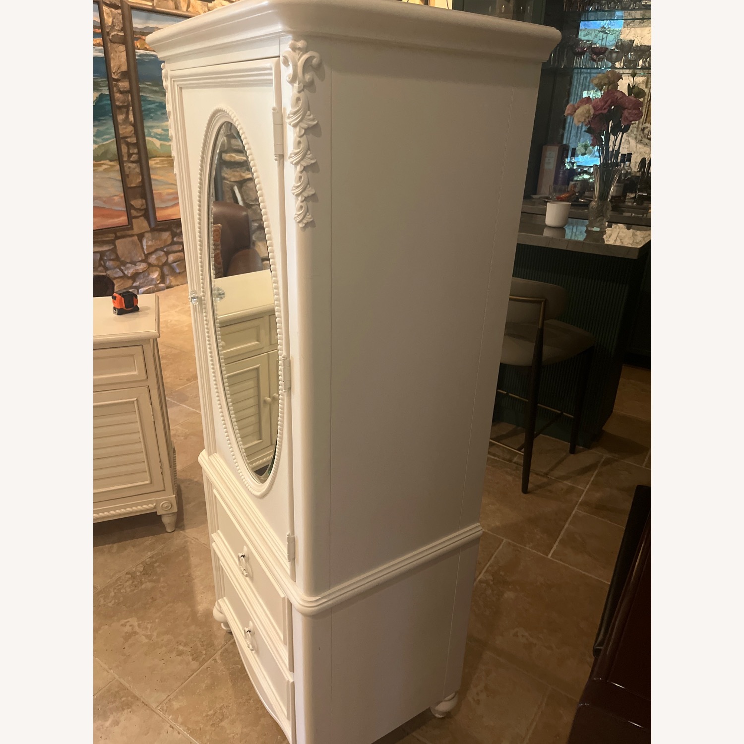 White Armoire - image-2