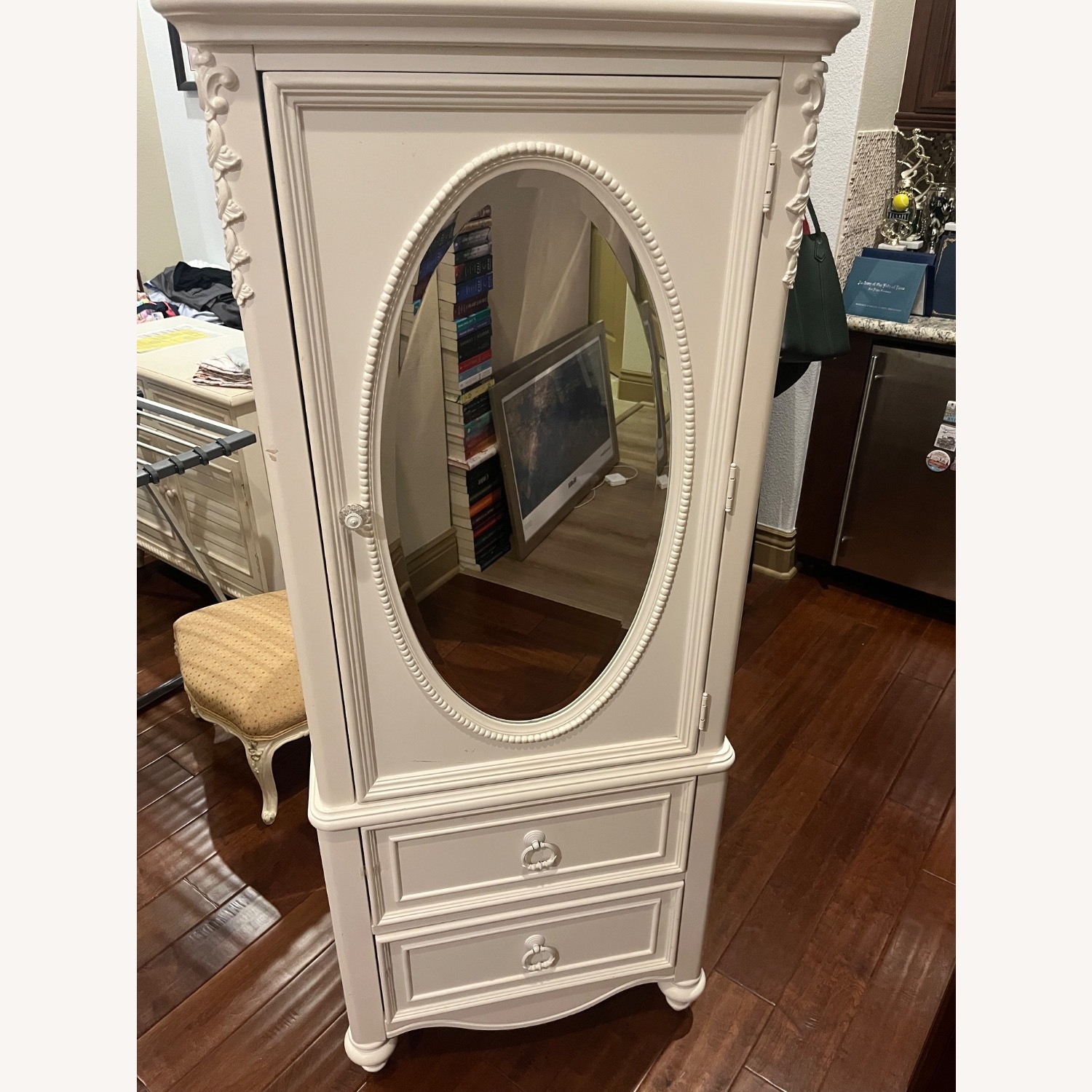 White Armoire - image-1