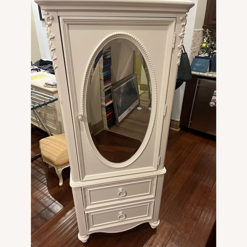 Used White Armoire for sale on AptDeco