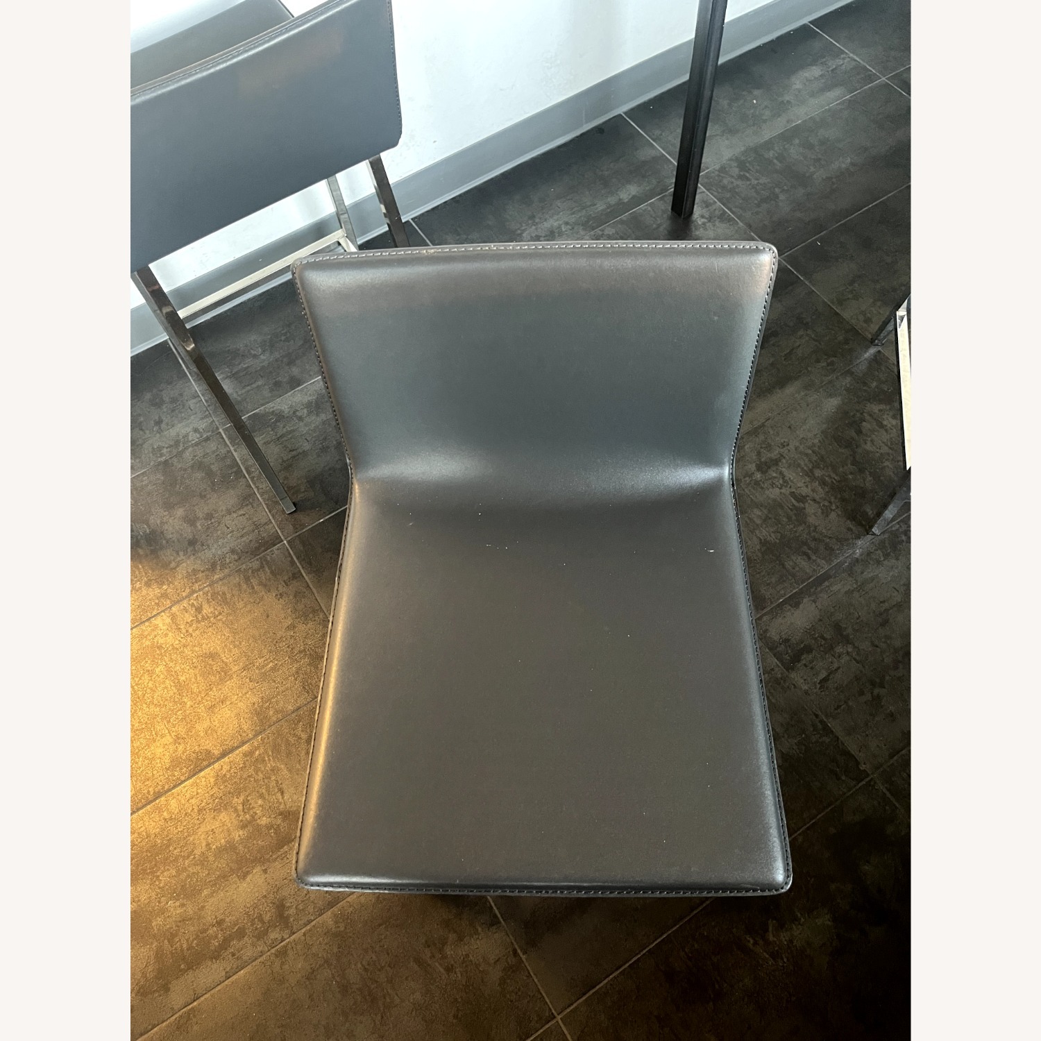 CB2 Phoenix Dark Gray Accent Chairs - image-4