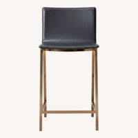 CB2 Phoenix Dark Gray Accent Chairs