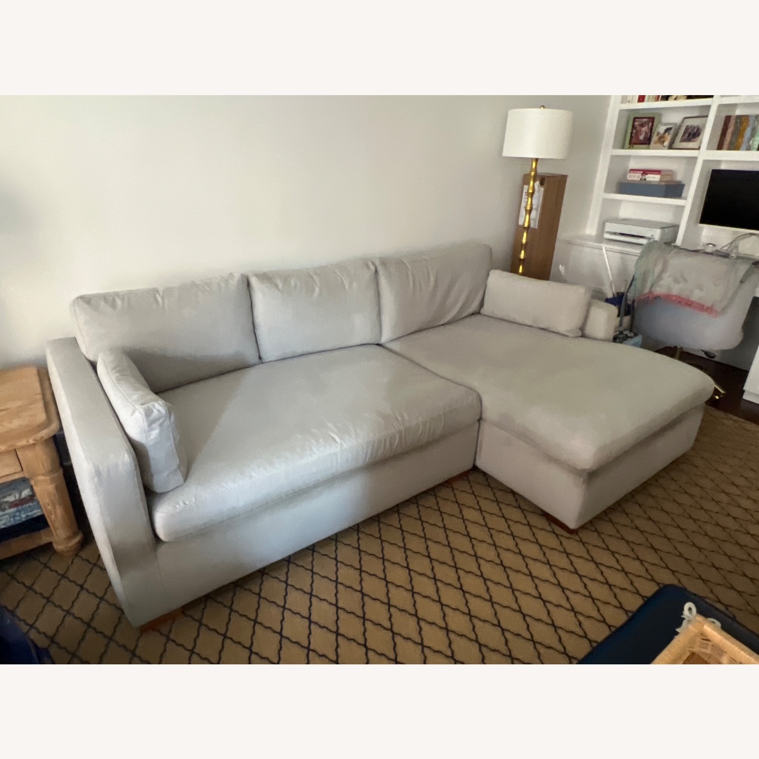 Interior Define Charly Ecru Sectional Sofa - image-3