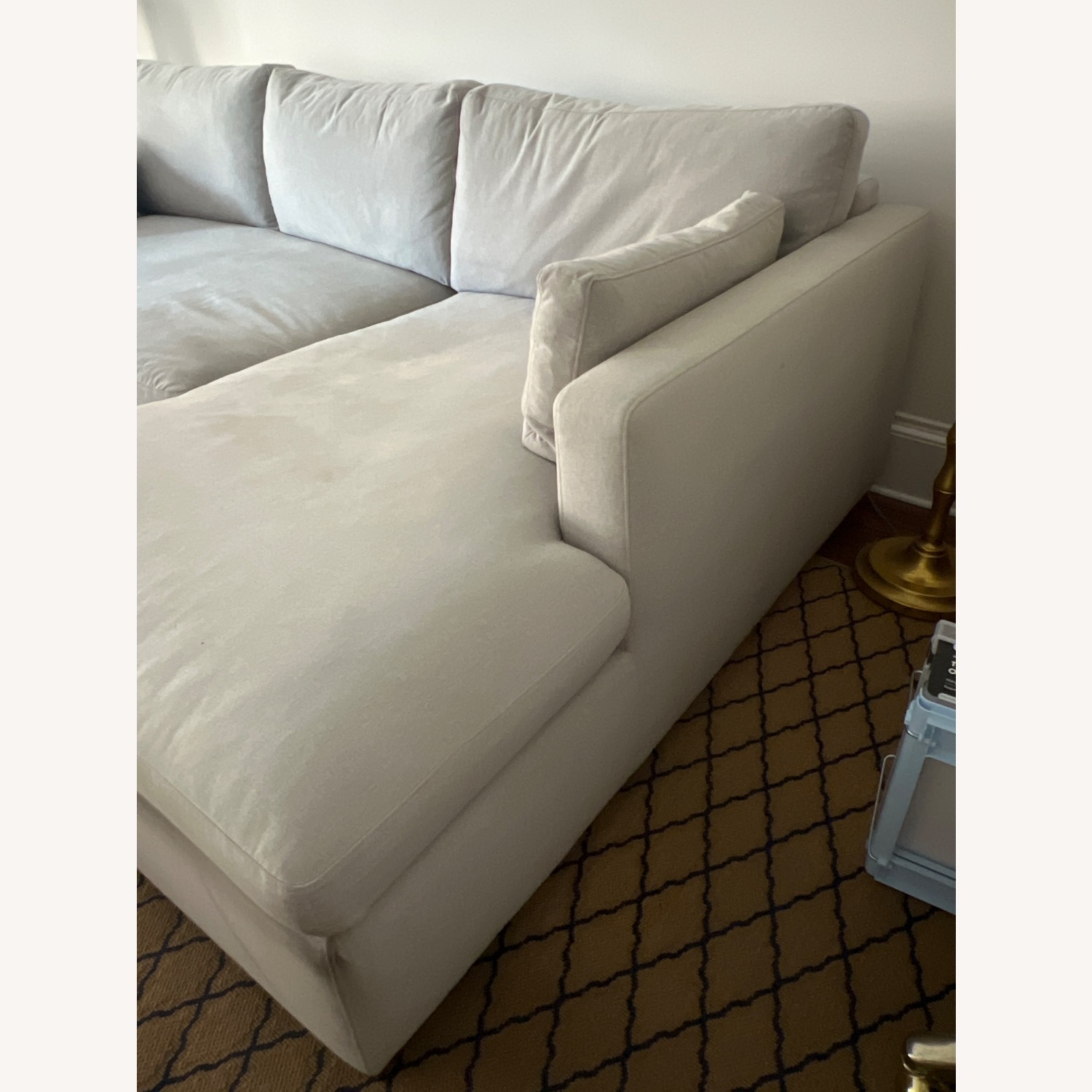 Interior Define Charly Ecru Sectional Sofa - image-4