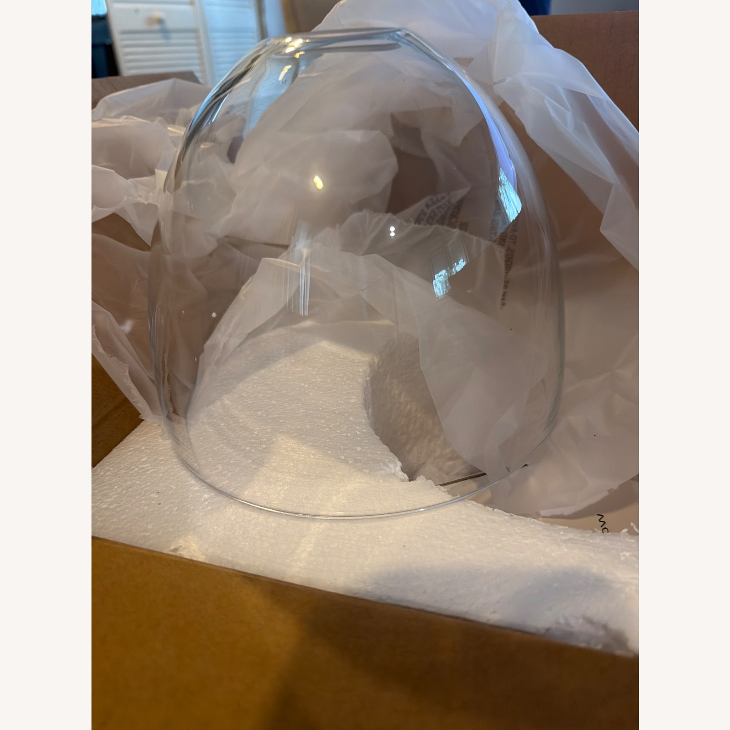 Restoration Hardware Utilitaire Cloche Shade Pendant - image-2