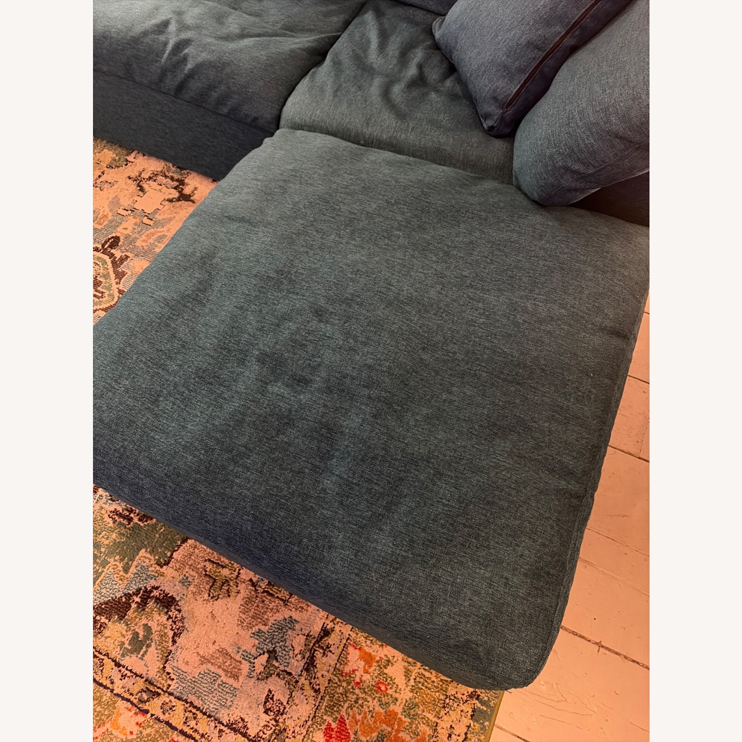 Joybird Bryant Blue Fabric 3+ Piece Sectional - image-5