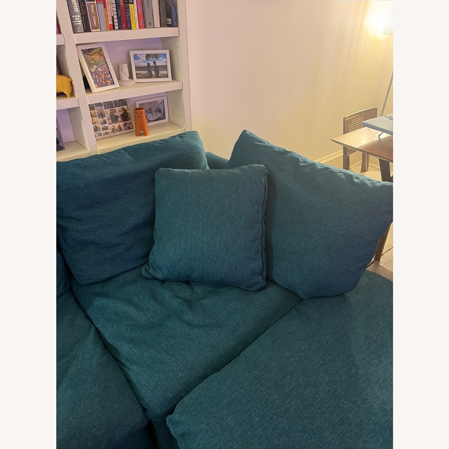 Joybird Bryant Blue Fabric 3+ Piece Sectional - image-6