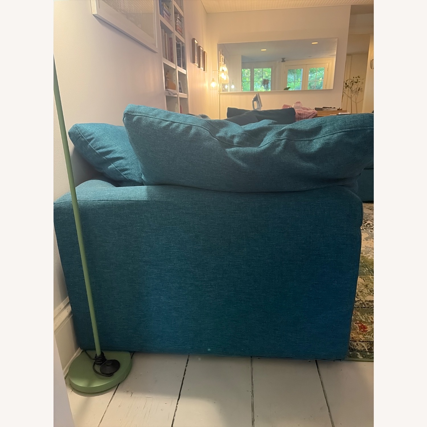 Joybird Bryant Blue Fabric 3+ Piece Sectional - image-3