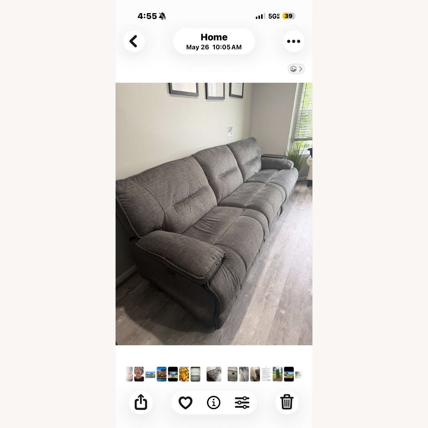 Reclining Sofa - image-1