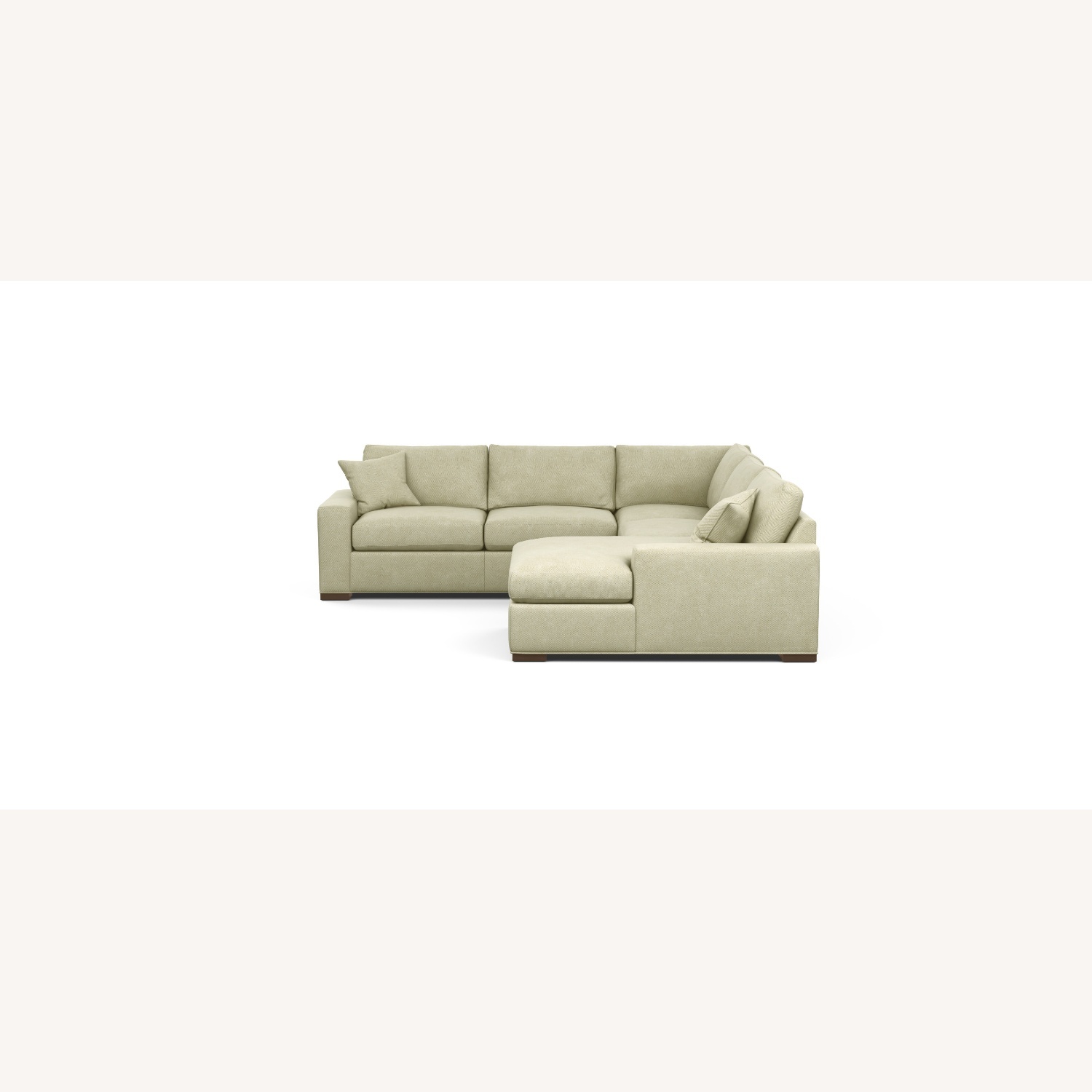 Ethan Allen Conway Natural 3+ Piece Sectional - image-7