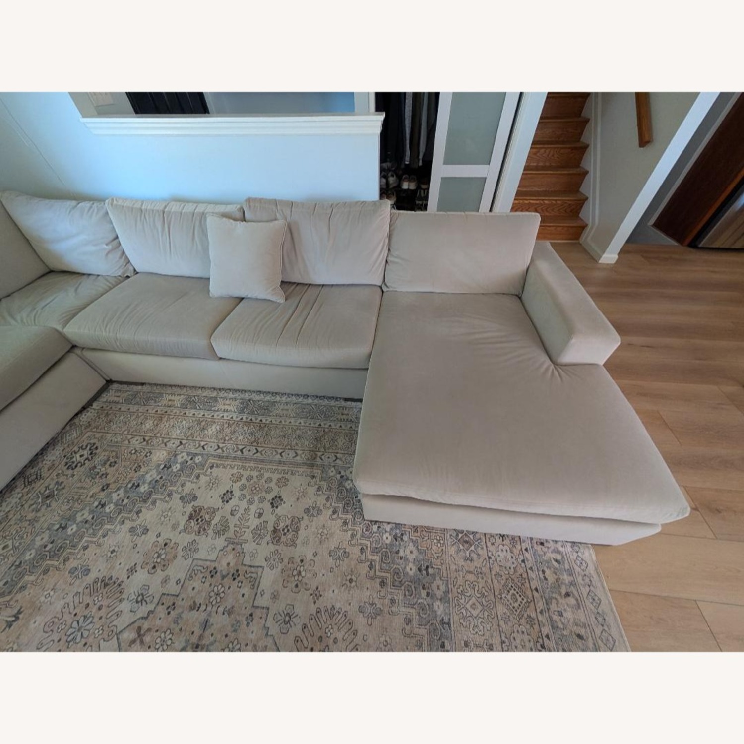 Ethan Allen Conway Natural 3+ Piece Sectional - image-5