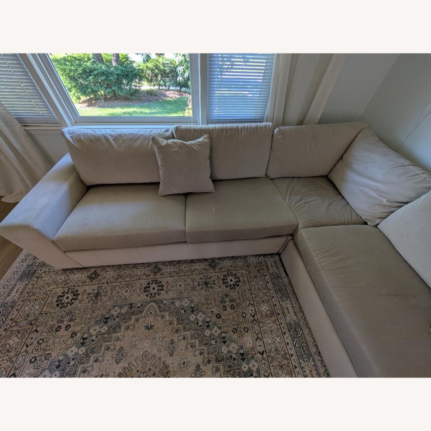 Ethan Allen Conway Natural 3+ Piece Sectional - image-3