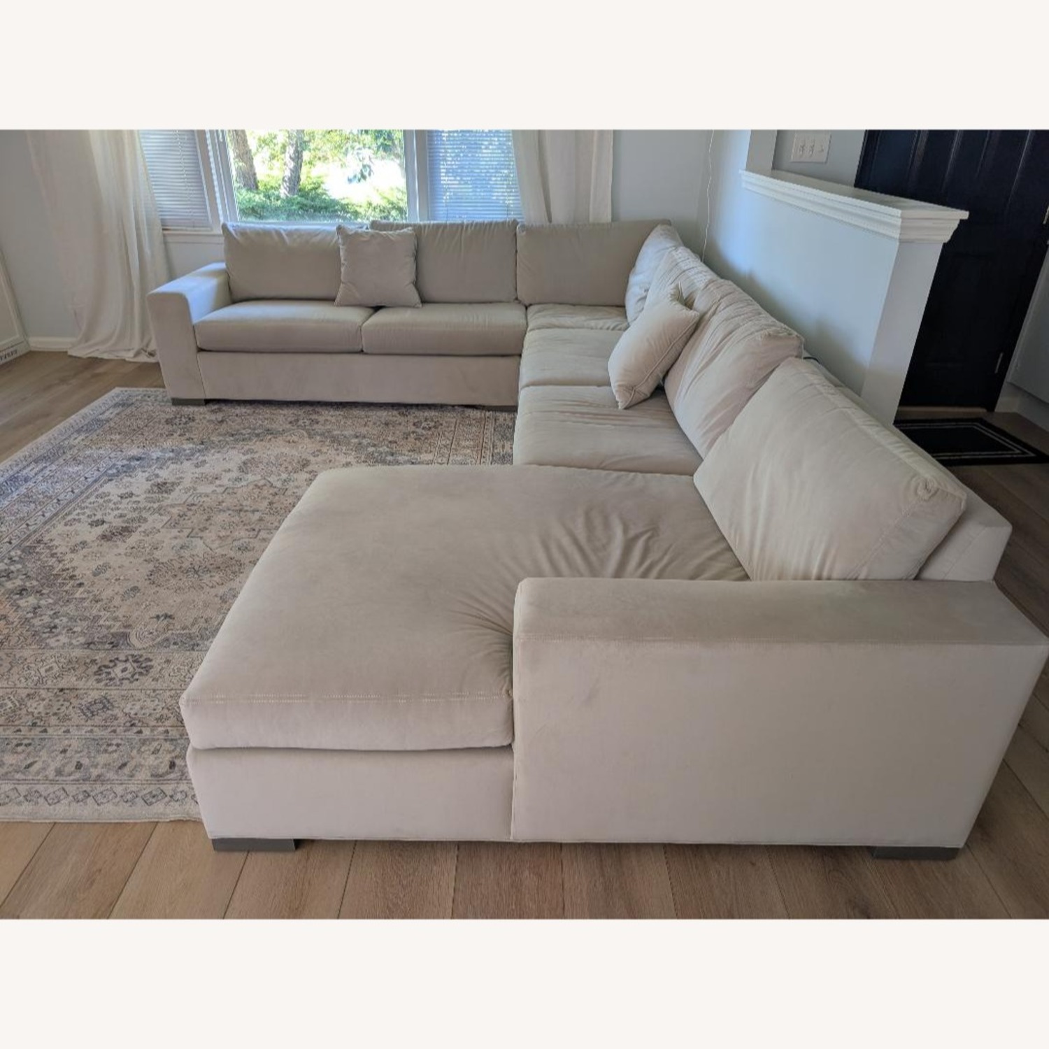 Ethan Allen Conway Natural 3+ Piece Sectional - image-1