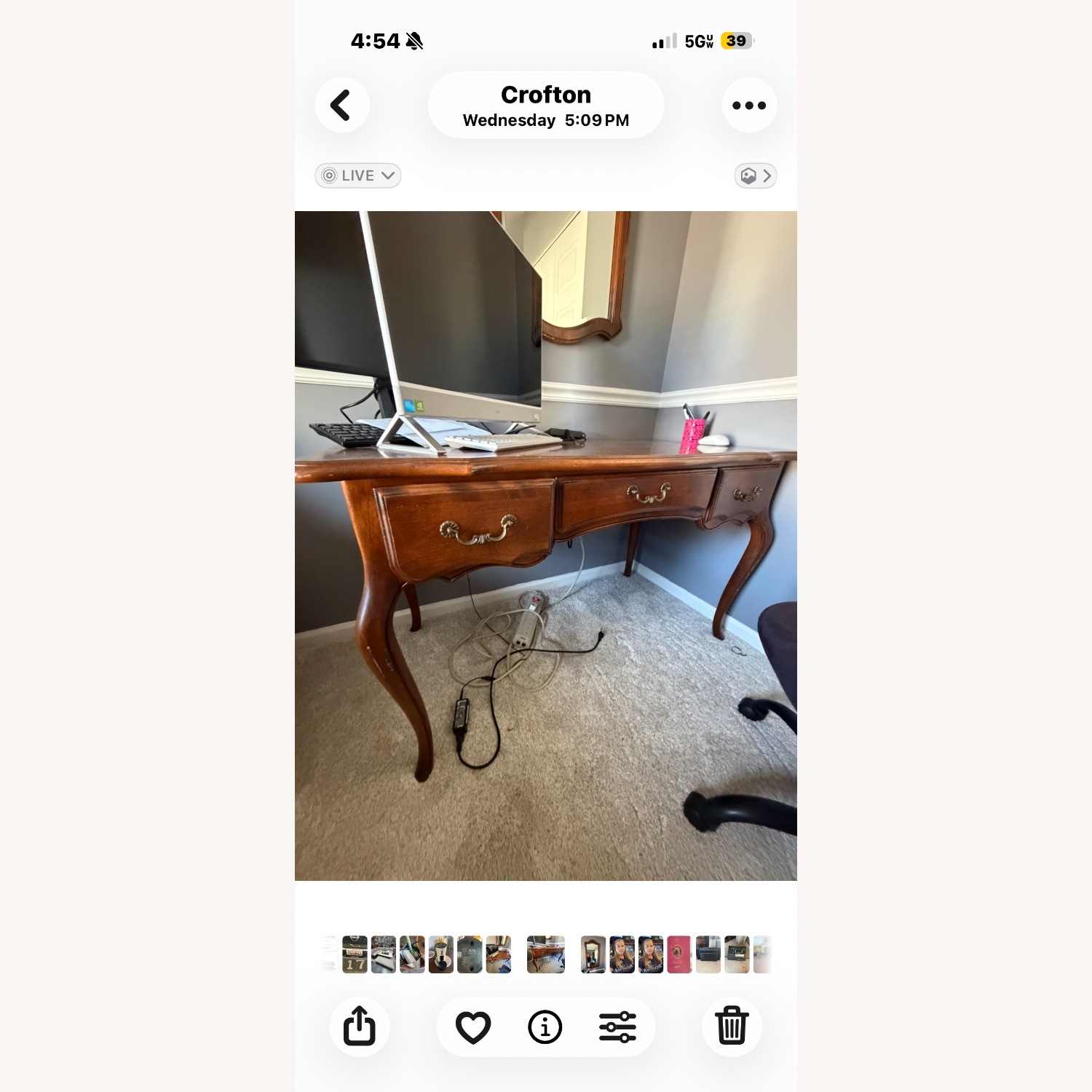 Ethan Allen Desk - image-1
