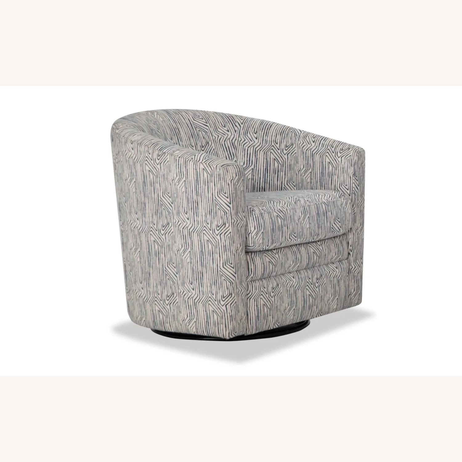 Bob's Discount Furniture Bettie Teal Swivel Chairs - image-9